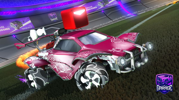 A Rocket League car design from Gas_boyVR