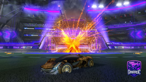 A Rocket League car design from LUCKYLUKE123