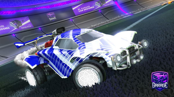 A Rocket League car design from Razviul