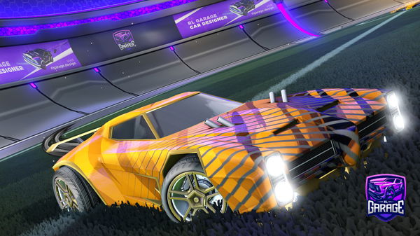 A Rocket League car design from DaddyDayot