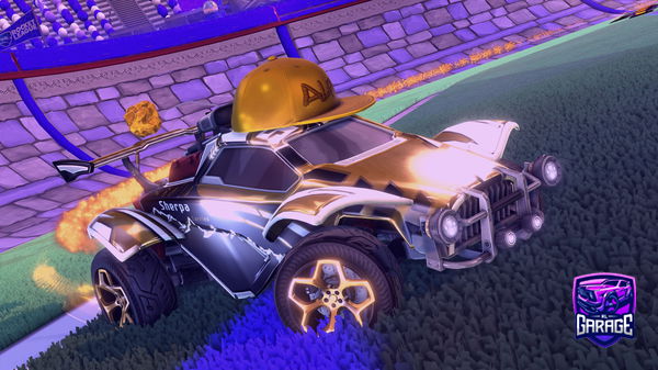 A Rocket League car design from Battlebolt28