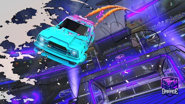 A Rocket League car design from FaZe_Rhino_24