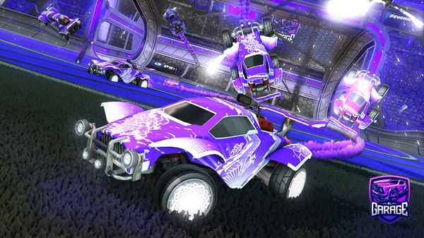 A Rocket League car design from Maakken