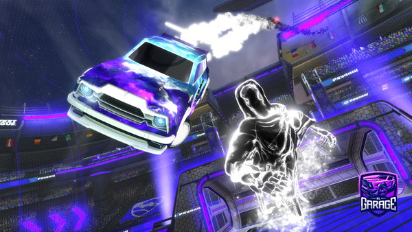A Rocket League car design from izeMarez