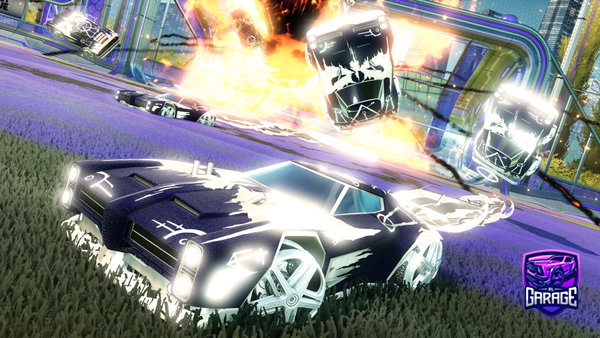 A Rocket League car design from V_Void092