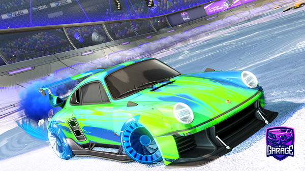 A Rocket League car design from Bobby7318
