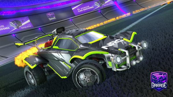 A Rocket League car design from Levyje