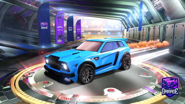 A Rocket League car design from rVpeRL