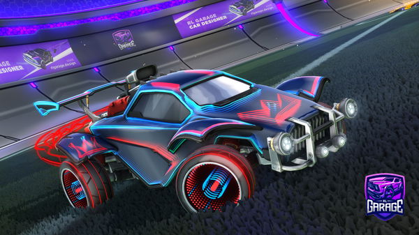 A Rocket League car design from VikoFlash