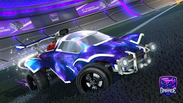 A Rocket League car design from vubx