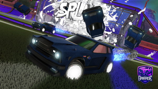A Rocket League car design from KID26102011