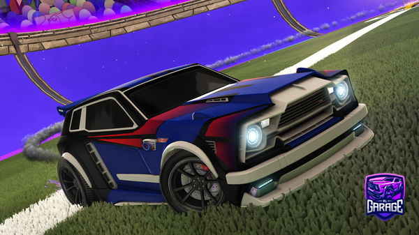 A Rocket League car design from BMost_