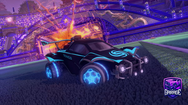 A Rocket League car design from Zzkos