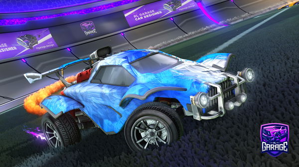 A Rocket League car design from Sugoi_