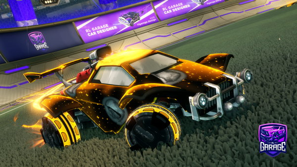 A Rocket League car design from AFKartell1208