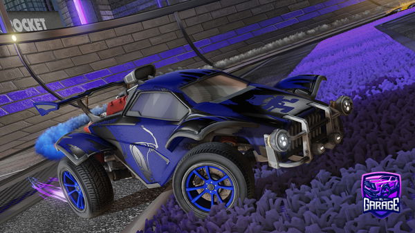 A Rocket League car design from Mxrpan