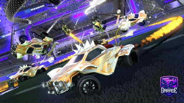 A Rocket League car design from ITzZJ0nezy