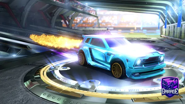 A Rocket League car design from WonderHumanGR