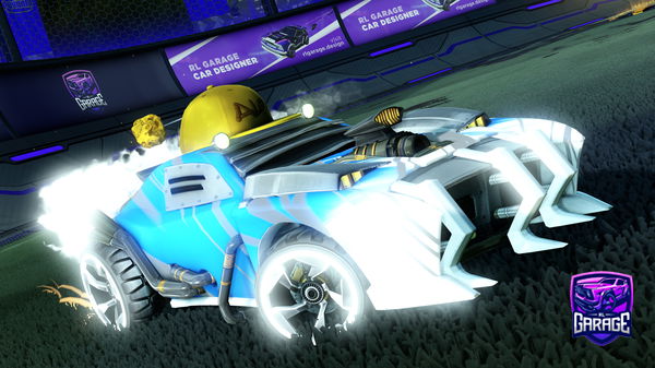 A Rocket League car design from cactusandfire