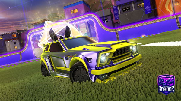 A Rocket League car design from Hysterikill