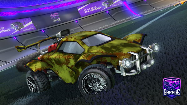 A Rocket League car design from Faze_Gughi08