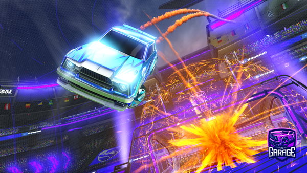 A Rocket League car design from R3musiek
