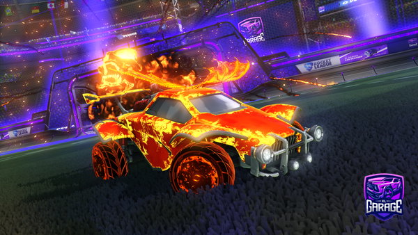 A Rocket League car design from ObviuslyNotMushroom