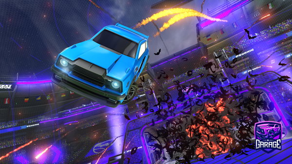 A Rocket League car design from unc_30