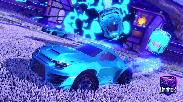 A Rocket League car design from ellichevv