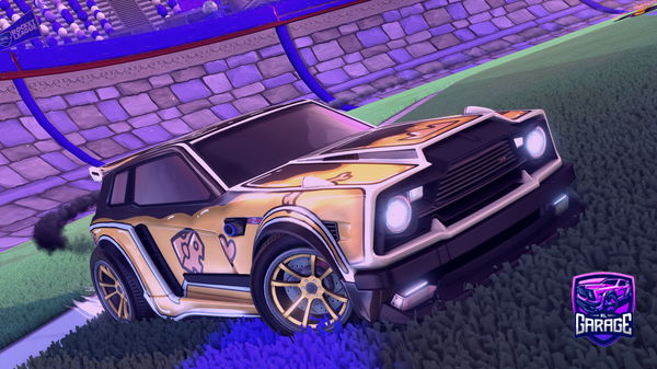 A Rocket League car design from floopdafinn
