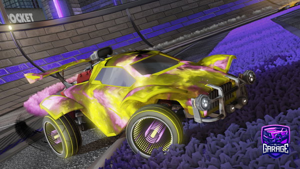 A Rocket League car design from Bikeal