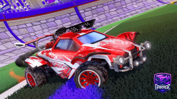 A Rocket League car design from JT25