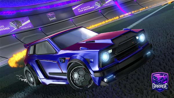 A Rocket League car design from Angelpro758gamer