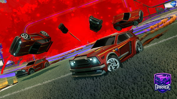 A Rocket League car design from javva