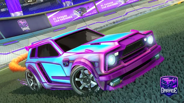 A Rocket League car design from jrturk