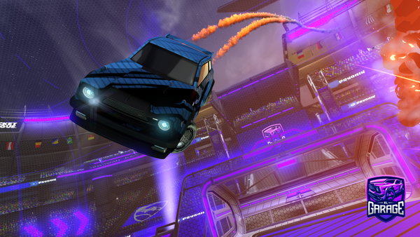 A Rocket League car design from sa3ud76