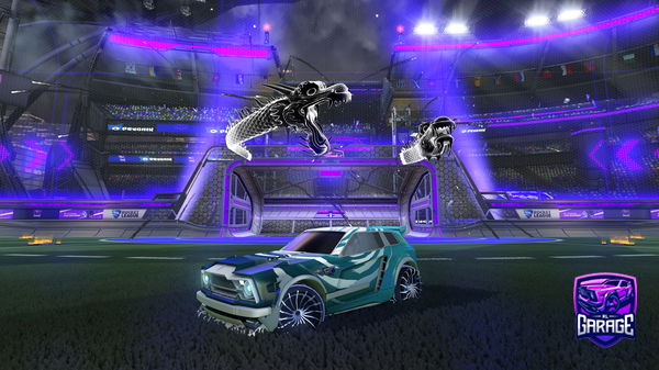 A Rocket League car design from ShirusP