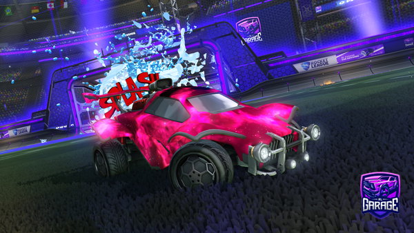 A Rocket League car design from scalambo