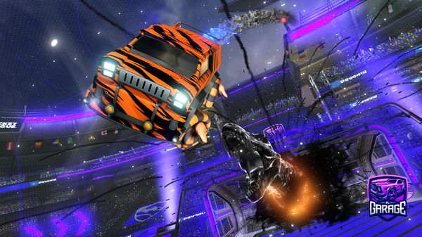 A Rocket League car design from Derpieclaytoes