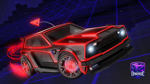 A Rocket League car design from ggxt