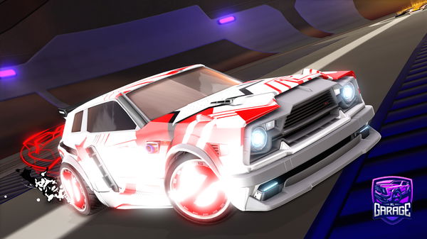 A Rocket League car design from Jugra