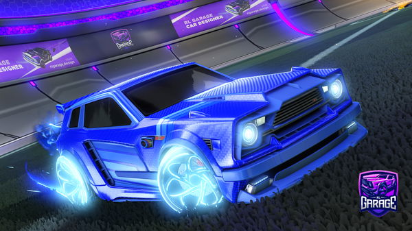 A Rocket League car design from strykerredbull11