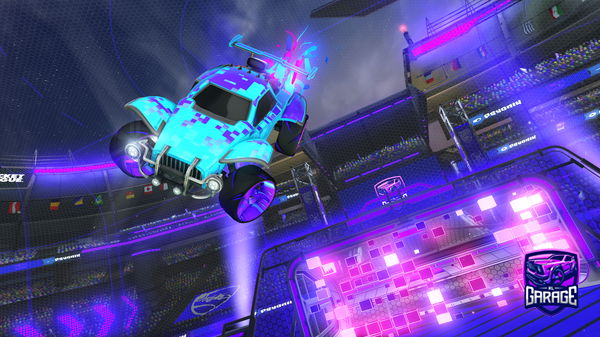 A Rocket League car design from Dragon-_-Master