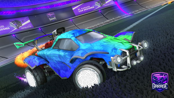 A Rocket League car design from A77110