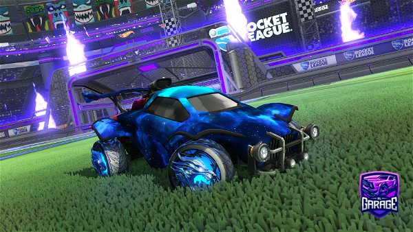A Rocket League car design from ruled_by_smera