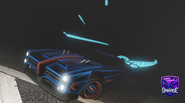 A Rocket League car design from xXbobiwanXx