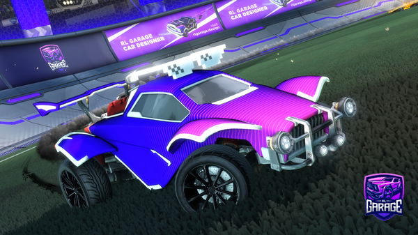 A Rocket League car design from HTZ-Axqa