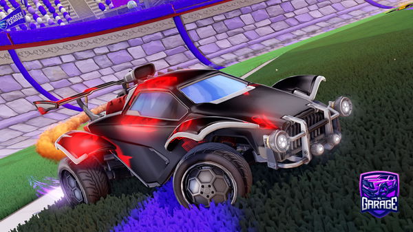 A Rocket League car design from amongusdog