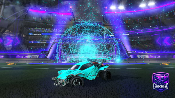 A Rocket League car design from InvertedWorld