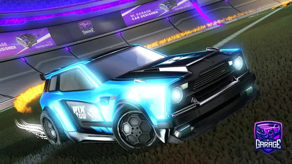 A Rocket League car design from Sharkie-Boy